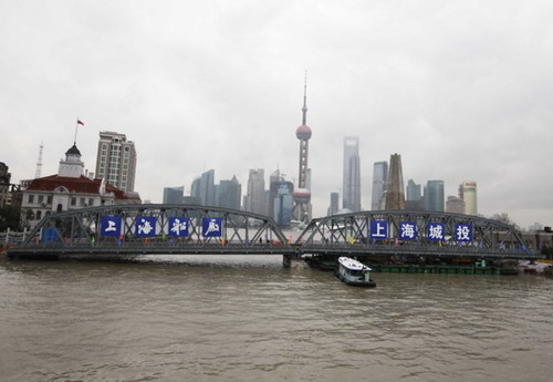 上海外白渡桥修缮